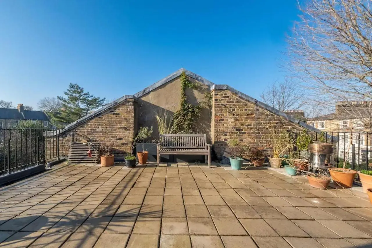 公寓 Peaceful 2 Bedroom Flat With Roof Terrace - Hackney 伦敦